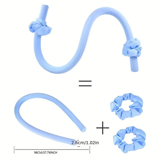Heatless Curling Rod Headband No Heat Silk Curls Ribbon Hair Rollers Hair Curlers Hair Styling Tools