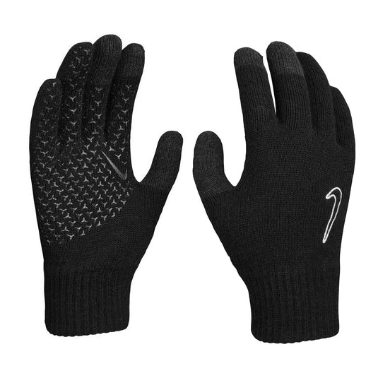 Nike Knitted Tech and Grip Gloves 2.0 (Anthracite/Black Graphic)