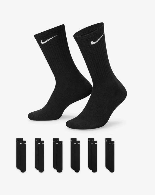 Nike Everyday Cushioned Training Crew Socks (6 Pairs)